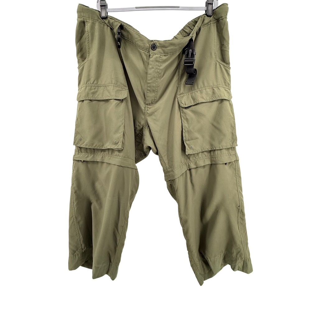 Boy Scouts of America Switchbacks Women 3XL‎ Green Convertible Cargo Pants